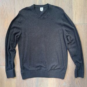 Gap For Good Men’s Crew Neck Pullover Sweater Gray Size Large 100% Cotton